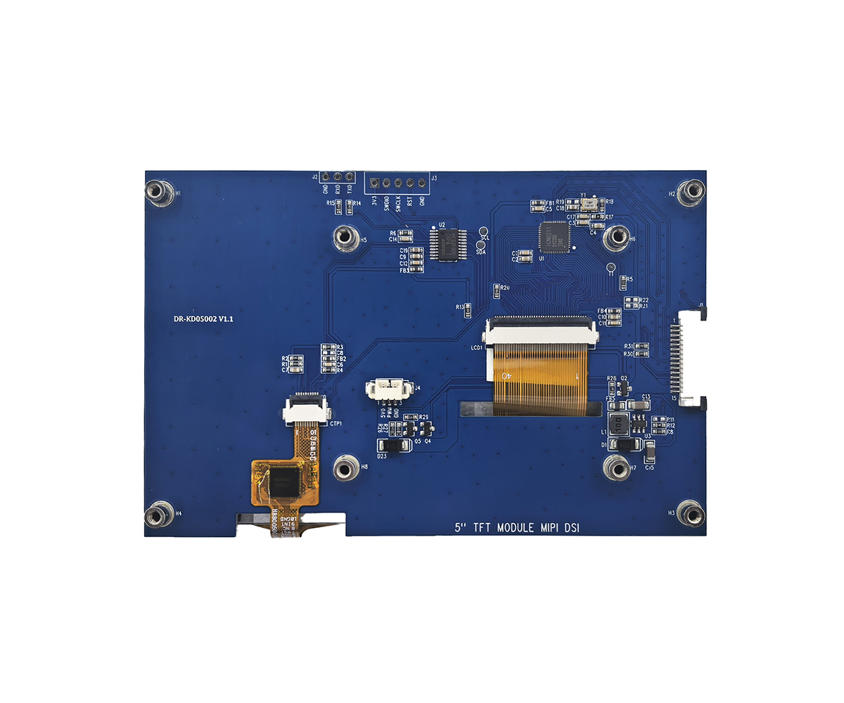 5.0- Inch 800*480 DSI MIPI Display for Raspberry Pi