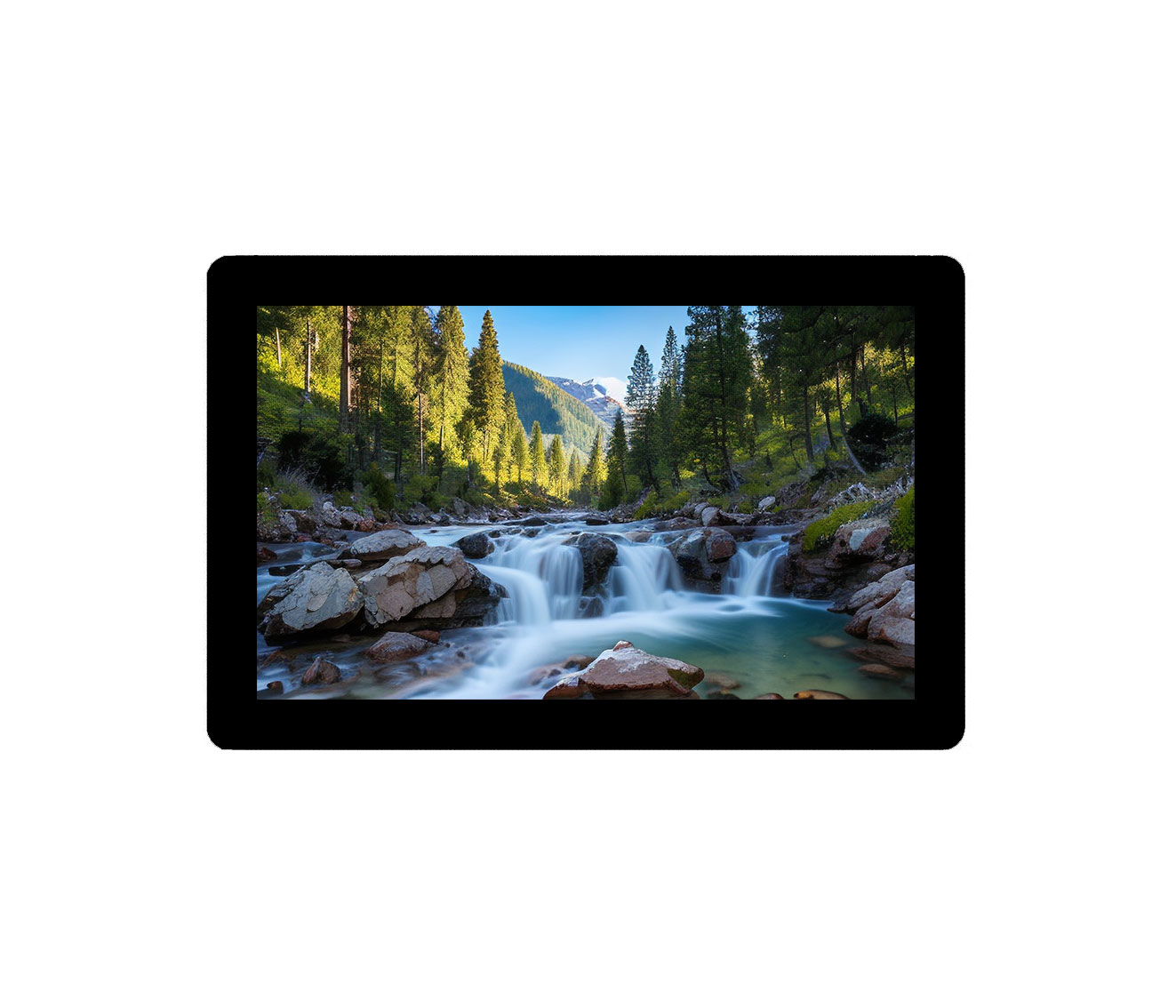 7.0 inch 800×480 IPS MIPI DSI TFT LCD Display for Raspberry Pi (800nits, Plug-and-Play)